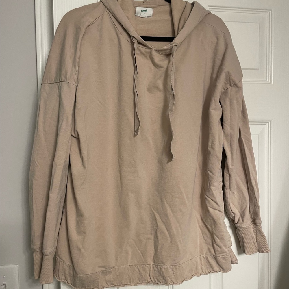 Aerie tan sweatshirt